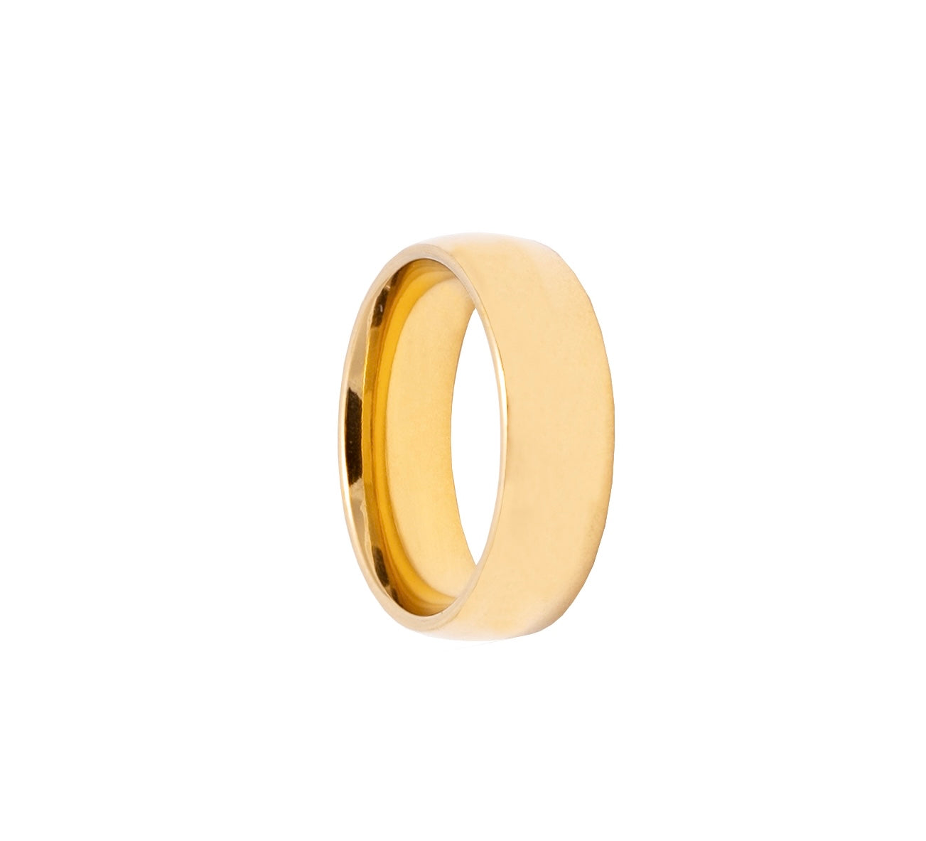 Minerva Austere Gold Ring