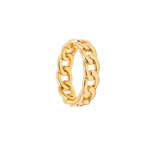 Claudius Regina Cuban Chain Ring