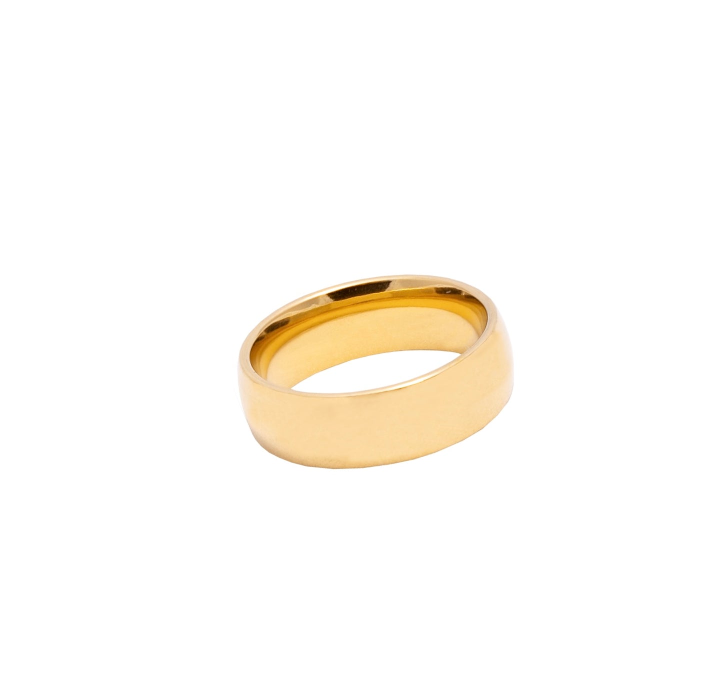 Minerva Austere Gold Ring