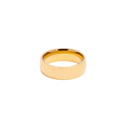 Minerva Austere Gold Ring