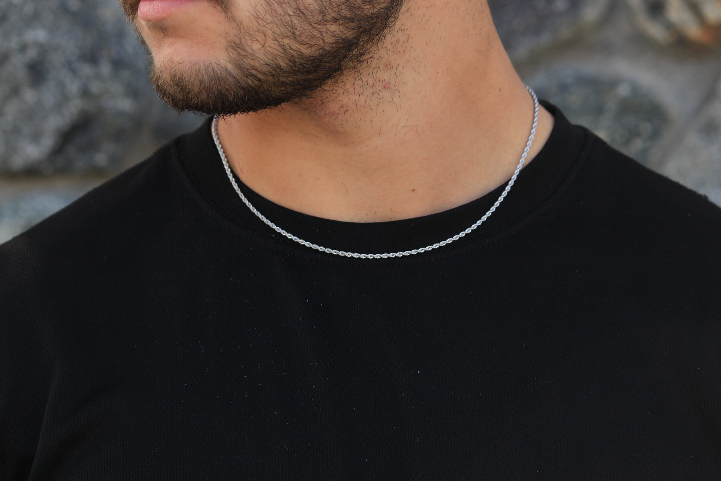 Cicero Minimalist Twisted Rope Chain
