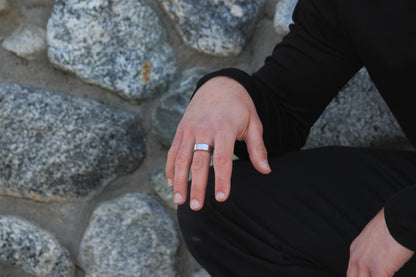 Romulus Archaic Titanium Archidux Ring